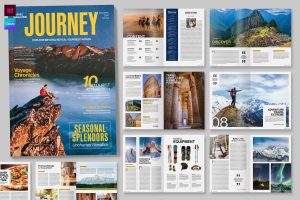 Travel Magazine Template