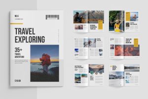 Travel Magazine Template