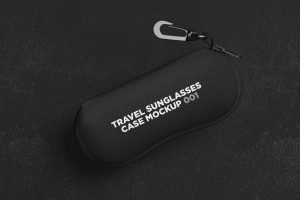 Travel Sunglasses Case Mockup 001