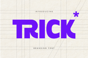 Trick – Branding Font