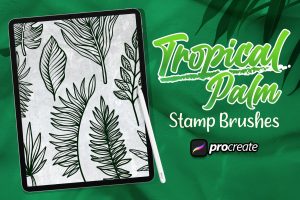 Tropical Palm Leaf