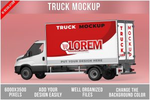 Truck Mockup