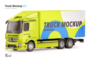Truck Mockup 02