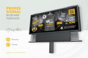 T-Shirt Billboard Templates