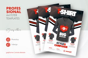 T-Shirt Flyer Templates
