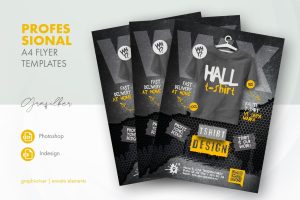 T-Shirt Flyer Templates