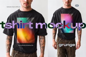 Tshirt Mockup Black