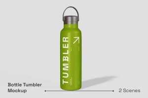 Tumbler Bottle Mockup