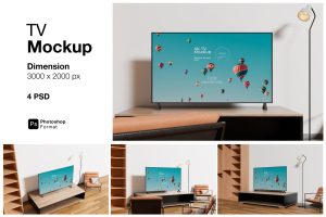 TV Mockup Template