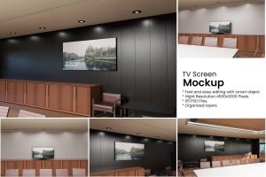 TV Screen Mockup