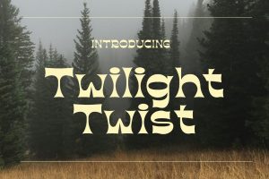 Twilight Twist – Retro Typeface