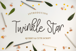 Twinkle Star Font