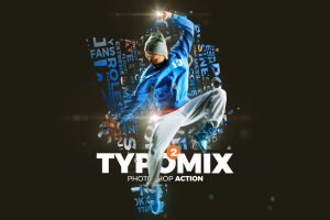TypoMix 2 Photoshop Action