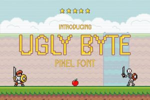 Ugly Byte – Pixel Font