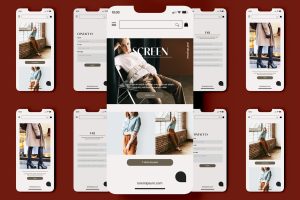 Ui Screens Presentation  Mockup