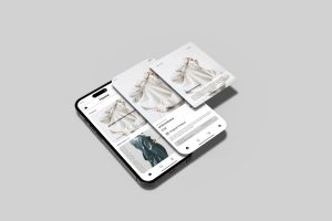 UI/UX App Presentation – Phone Mockup