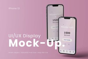 UI-UX iPhone Display Mock Up