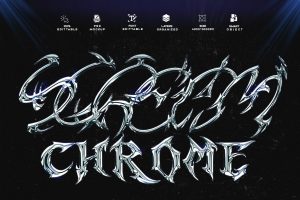 Ultra Chrome Text Effect  Text Effect Vole 2