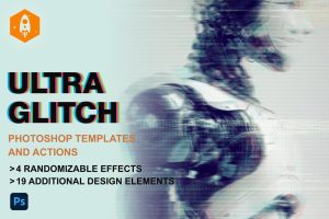 Ultra Glitch Random Glitch Effect Template and Act