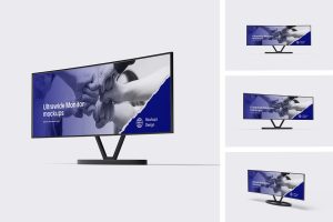 Ultrawide Monitor Mockup