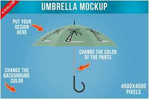 Umbrella Mockup