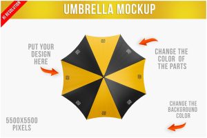 Umbrella Mockup