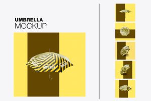 Umbrella Mockup Set