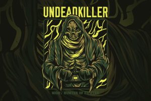 Undead Killer T-Shirt Design