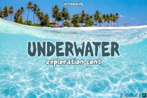 Underwater – Exploration Font