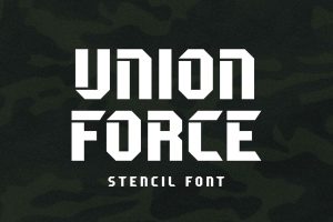 Union Force – Stencil Display