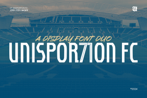 Unisportion FC – A Sporty Font Duo
