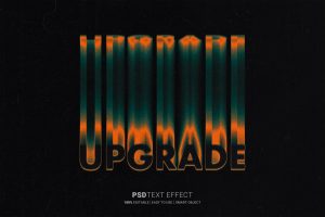 Upgrade Melting Text Effect