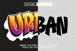 Urban Graffiti Text – Editable Text Effect
