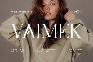 Vaimek – Modern Luxury Font