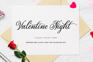 Valentine – A Classy Script Font