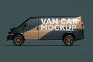 Van Car Mockup 001