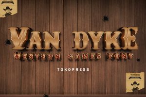 Van Dyke – Western Font