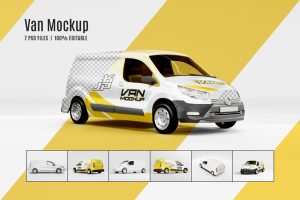 Van Mockup Set