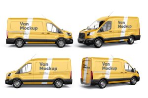 Van Mockups Set