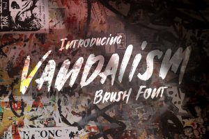 Vandalism – Urban Street Brush Font