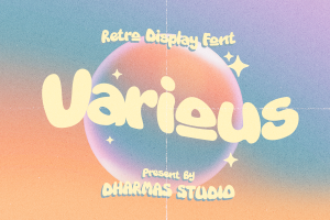 Various – Sign Painting Vintage Retro Font