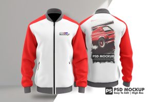 Varsity Jacket Mockup