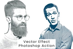 Vector Effect Photoshop Action