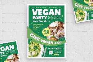 Vegan Flyer Template