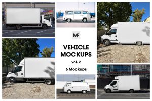 Vehicle Mockups vol.2