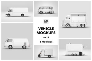 Vehicle Mockups vol.5