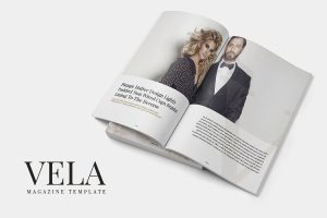 Vela Magazine Template