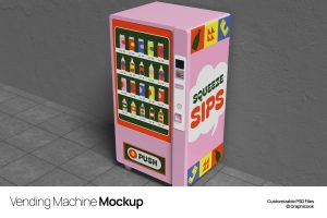 Vending Machine Mockup