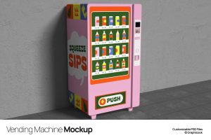 Vending Machine Mockup