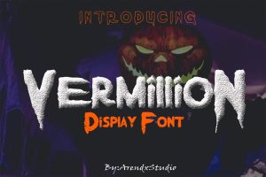 Vermillion Halloween Font